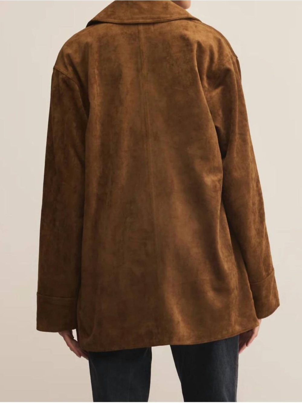 NWT Z Supply Decker Suede Chore Trench Jacket - Picture 5 of 7